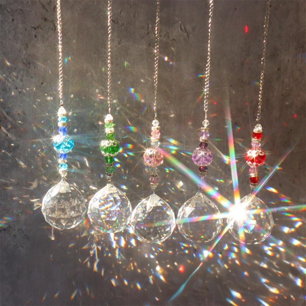 Crystals Suncatcher Hanging fo - Crystal Sun Catcher avaliação e preço