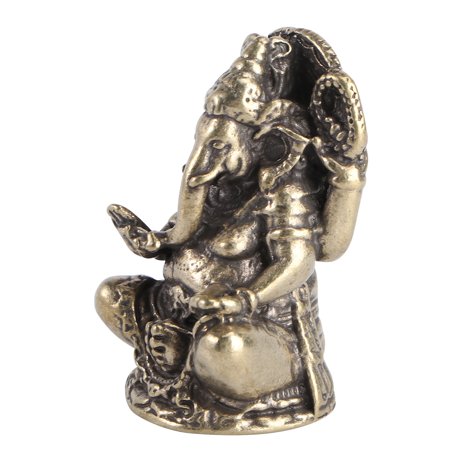 Solid Copper Elephant God Gane - Home Decor Yoga avaliação e preço