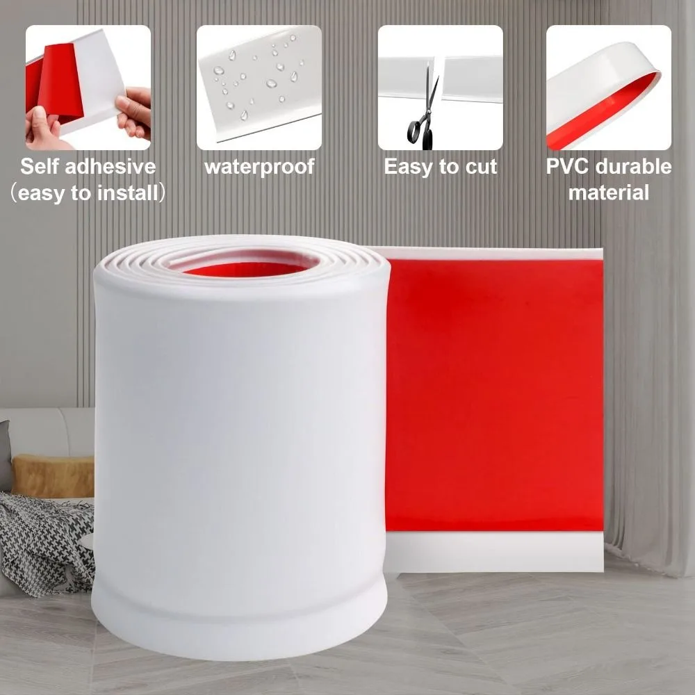 Home Decor PVC Baseboard Moldi - Home Decor Wall Molding avaliação e preço