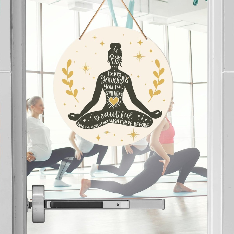 Meditation Yoga Wall Decor Zen - Home Decor Yoga avaliação e preço