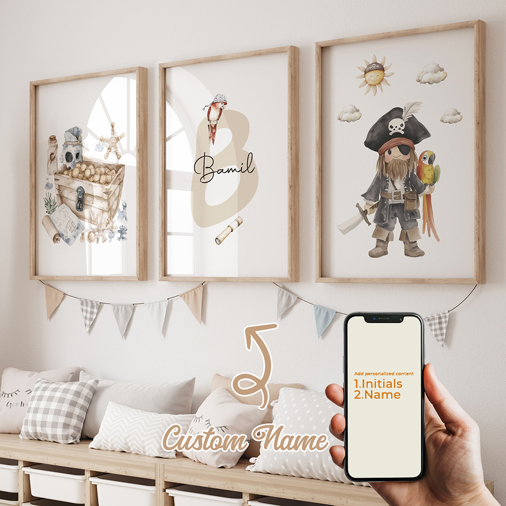 3pcs Personalized Custom Name  - Home Decor Solution avaliação e preço
