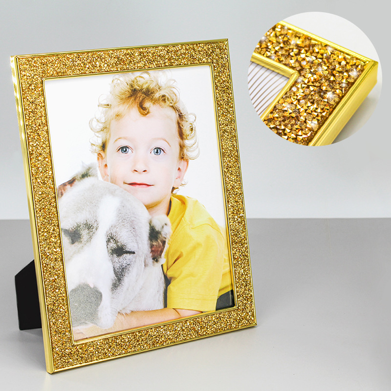 7-Inch Metallic Plated Picture - Bamboo Photo Frame avaliação e preço