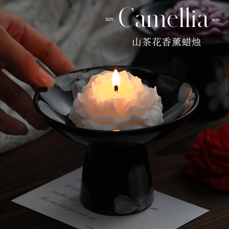 Camellia scented candles simpl - Home Decor Yoga avaliação e preço