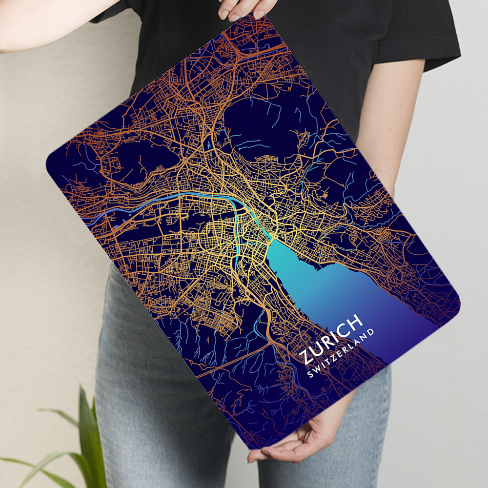 Zurich Switzerland City Map Me - Home Decor Zurich avaliação e preço