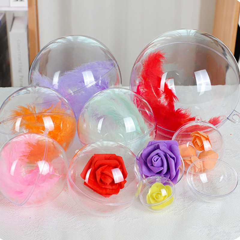 5-10CM Christmas Transparent B - Home Decor Xmas Gifts avaliação e preço