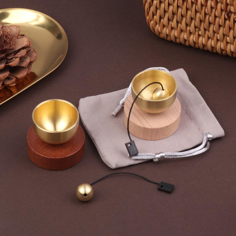 Mini Singing Bowl Set Calming  - Home Decor Yoga avaliação e preço