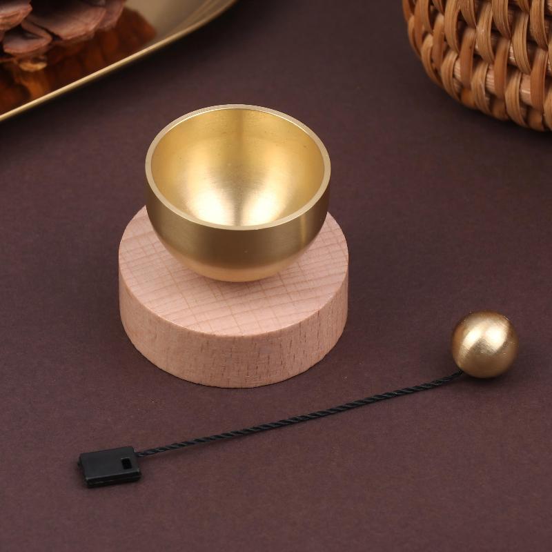 Mini Singing Bowl Set Calming  - Home Decor Yoga avaliação e preço