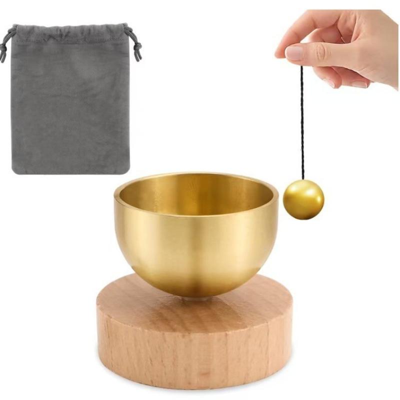 Mini Singing Bowl Set Calming  - Home Decor Yoga avaliação e preço