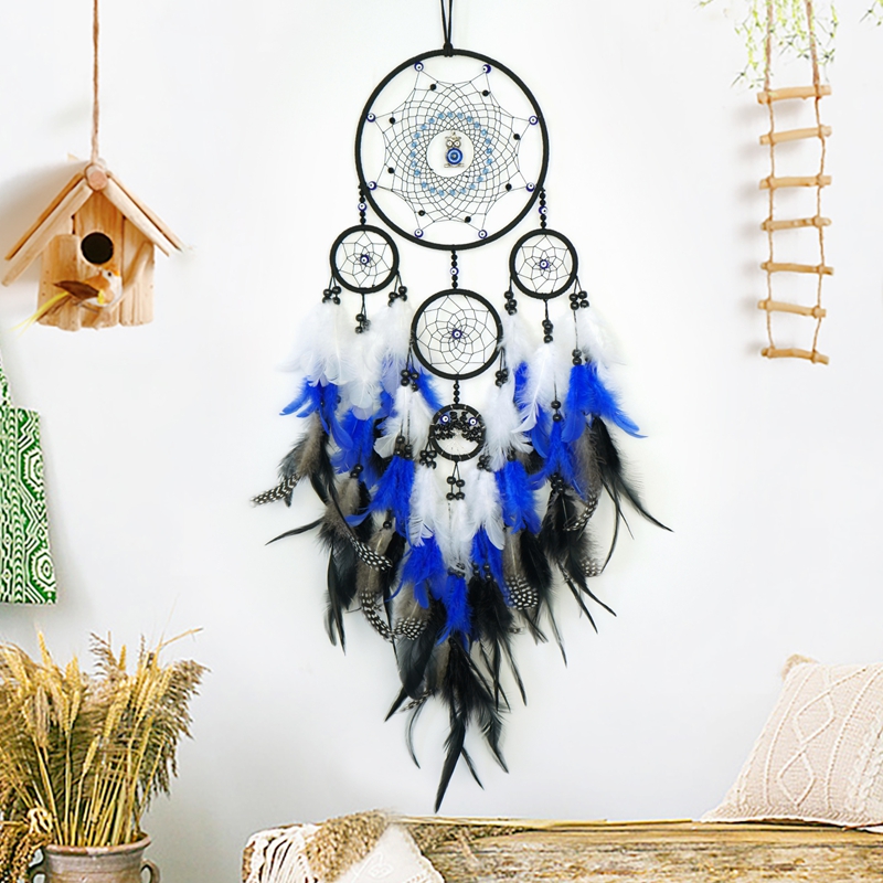 Boho Dream Catcher Wall Decor  - Boho Wind Chimes avaliação e preço