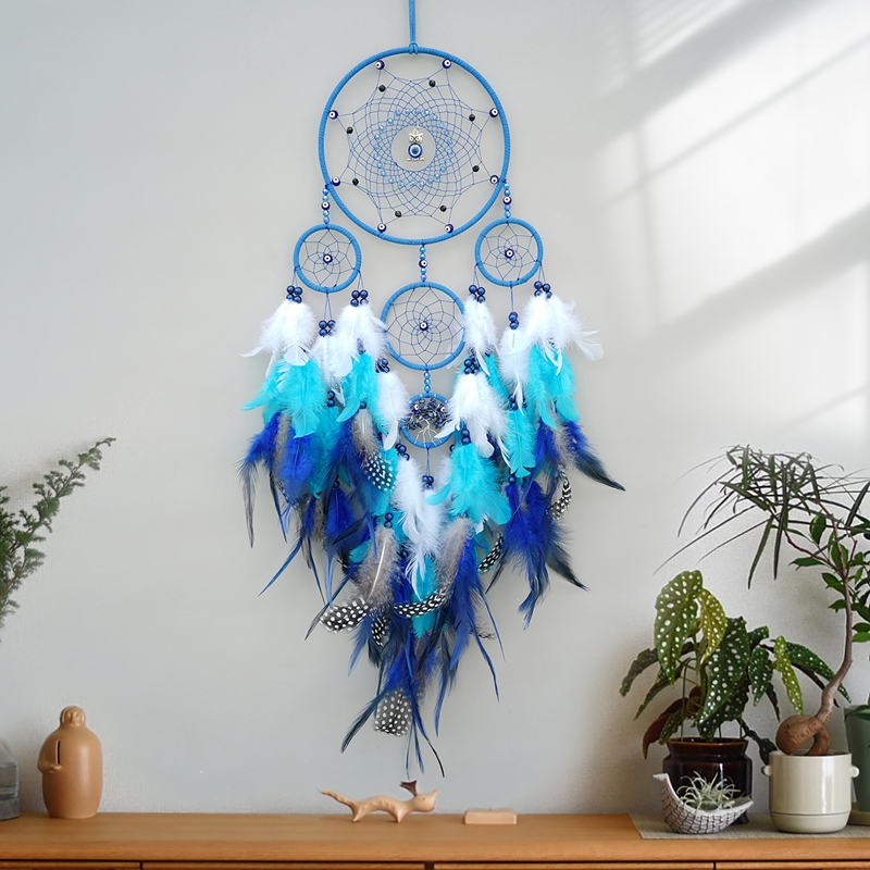 Boho Dream Catcher Wall Decor  - Boho Wind Chimes avaliação e preço