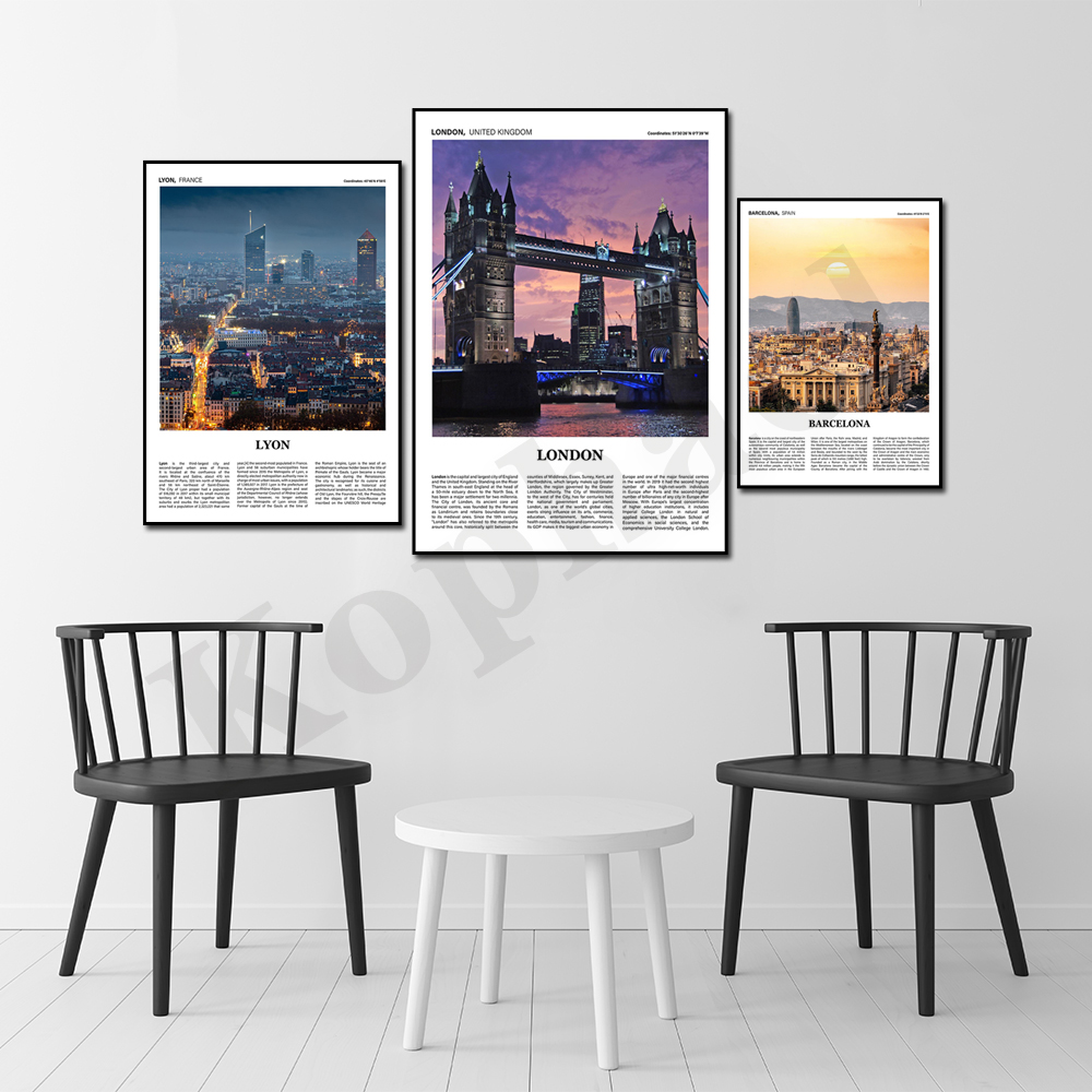 Copenhagen Barcelona London Zu - Home Decor Zurich avaliação e preço