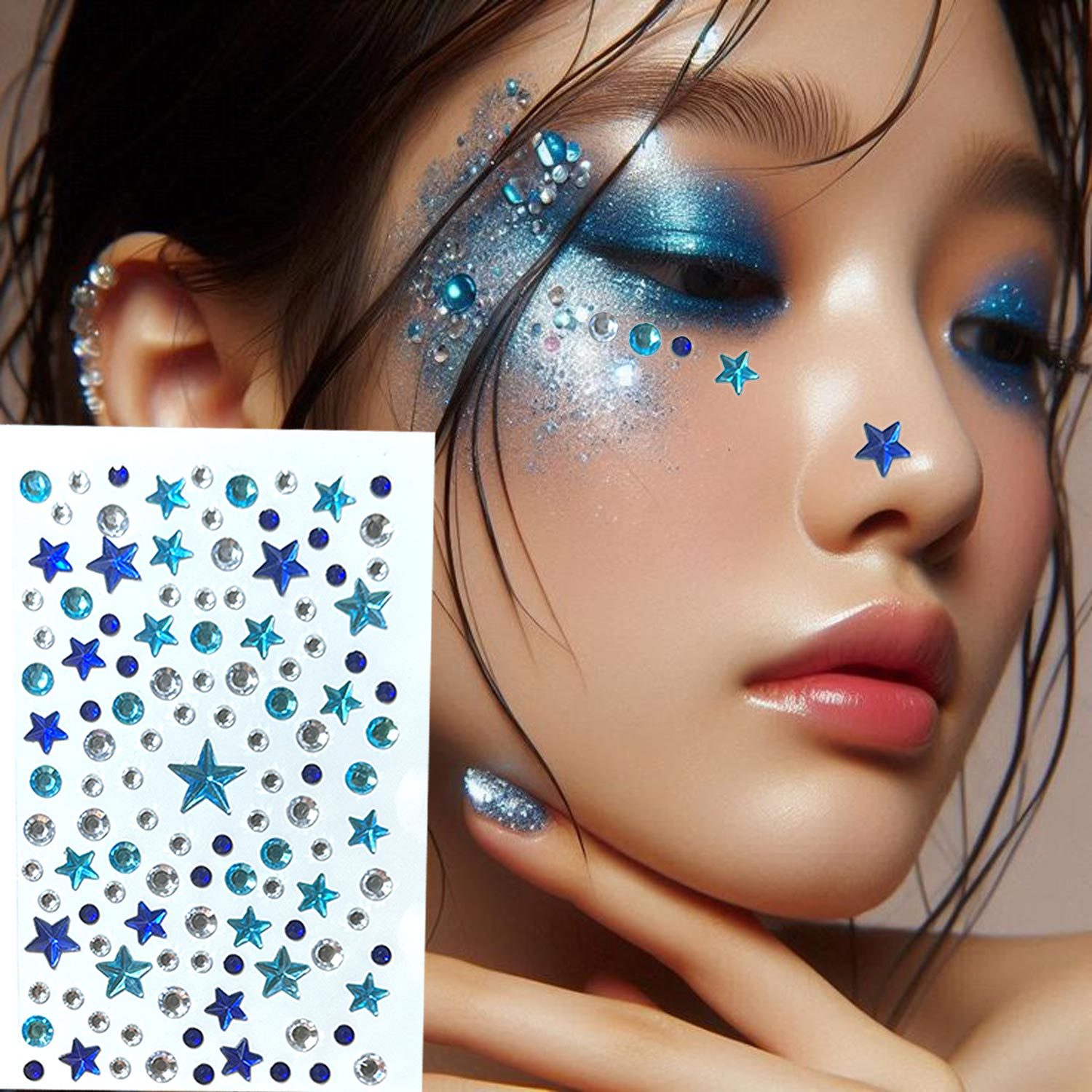 Star Diamond Stickers Acrylic  - Home Decor Sticker avaliação e preço