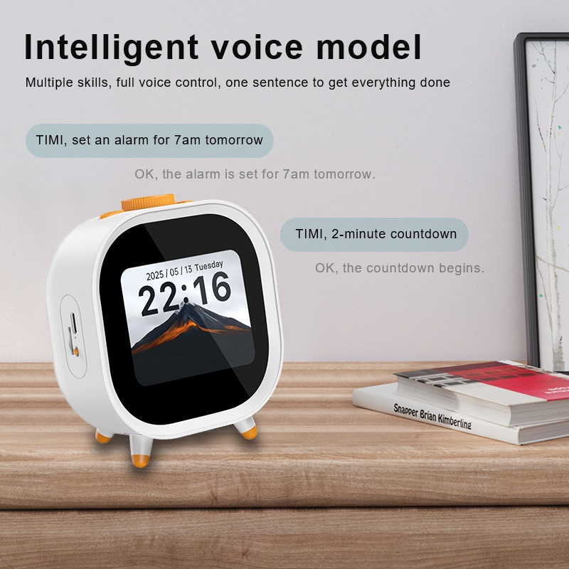 AI Voice Smart Alarm Clock WiF - Home Decor Ai avaliação e preço