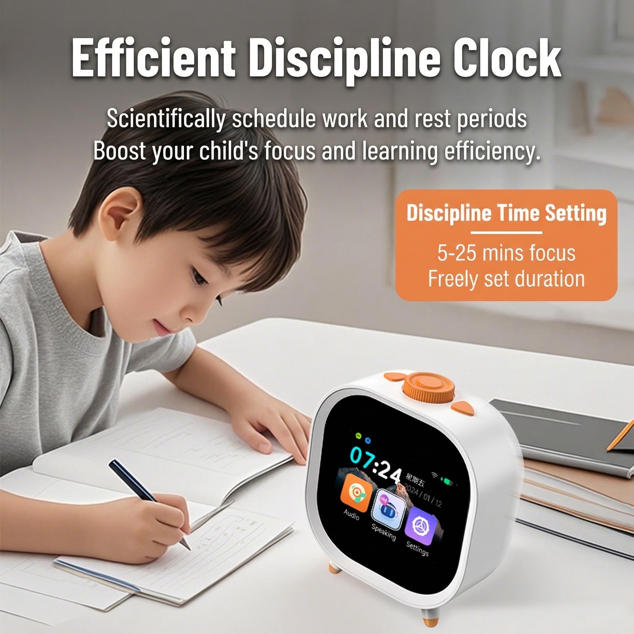 AI Voice Smart Alarm Clock WiF - Home Decor Ai avaliação e preço