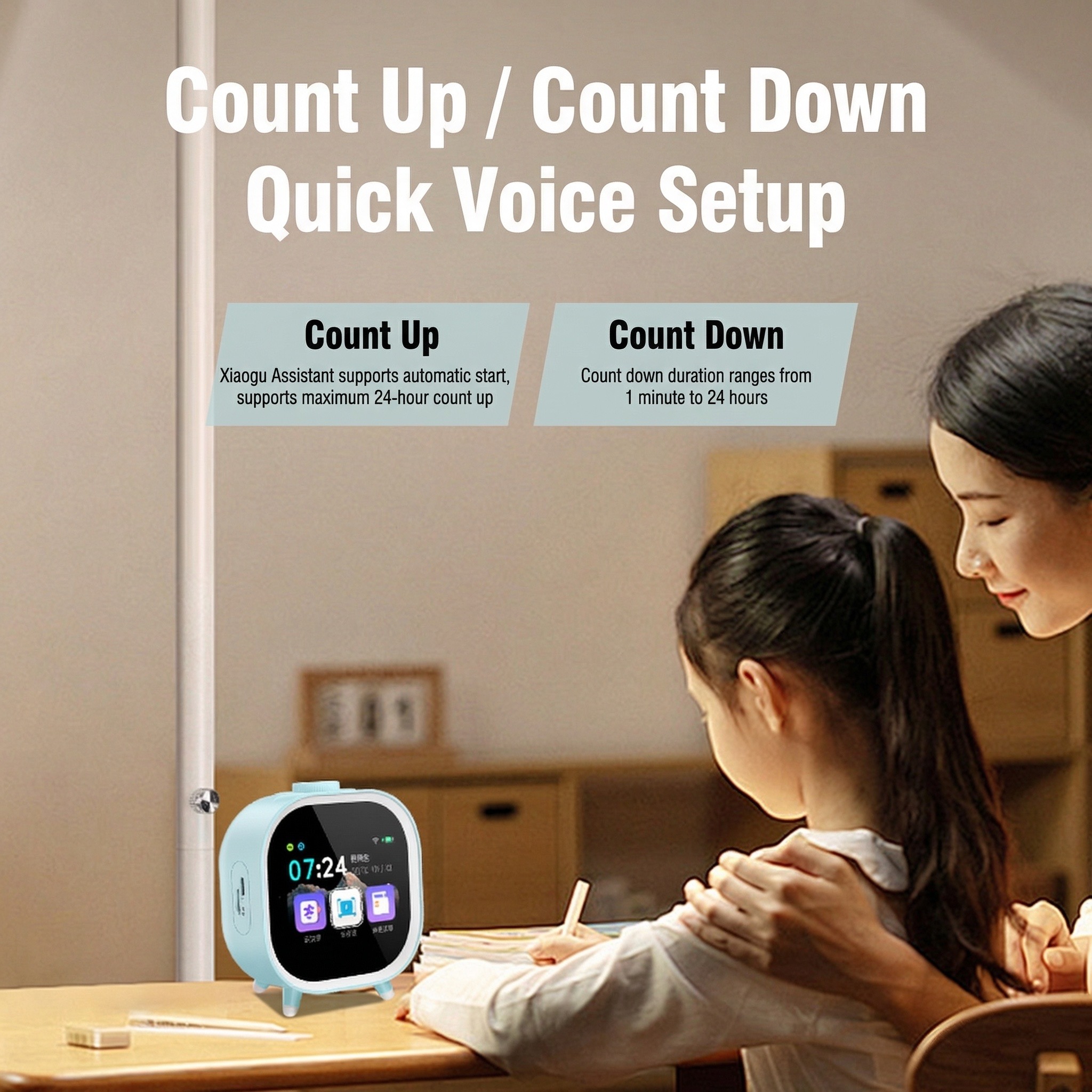 AI Voice Smart Alarm Clock WiF - Home Decor Ai avaliação e preço