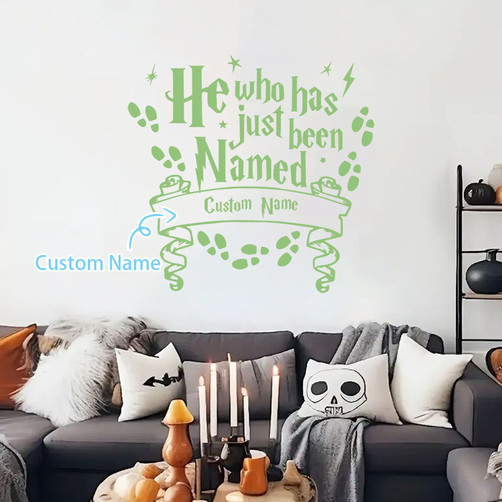 1pc Cartoon Magic pattern Cust - Home Decor Sticker avaliação e preço