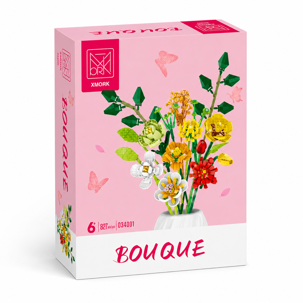 Bouquet Flower Building Blocks - Home Decor Kit avaliação e preço