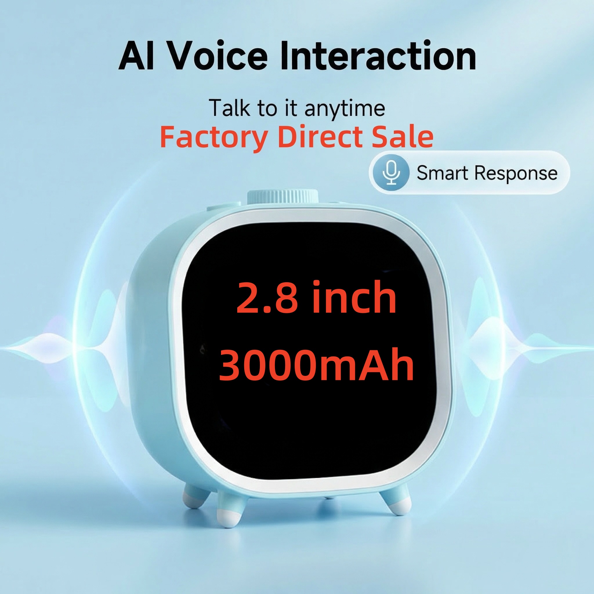 AI Voice Smart Alarm Clock WiF - Home Decor Ai avaliação e preço