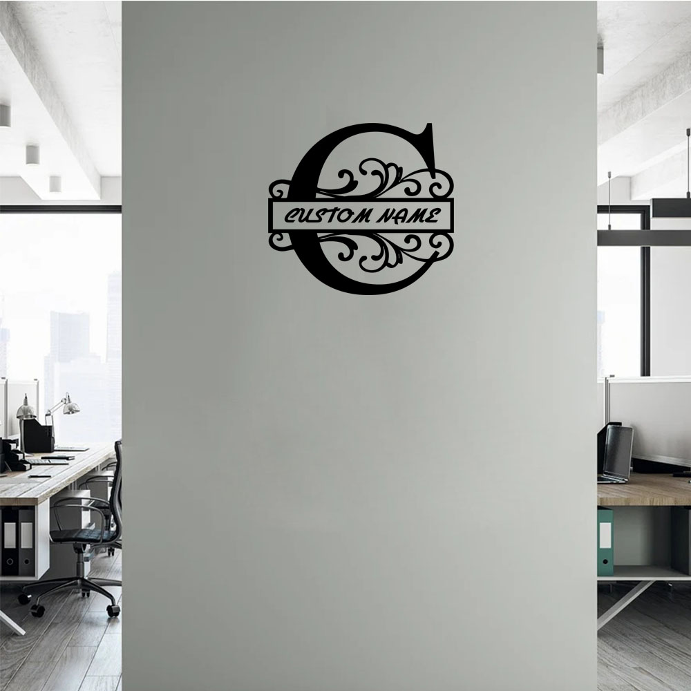 1PC Hot Sale Letter C Customiz - Home Decor Wall Tiles avaliação e preço