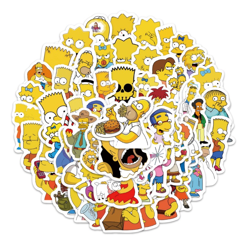 The Simpsons Homer Marge Bart  - Home Decor Tv avaliação e preço