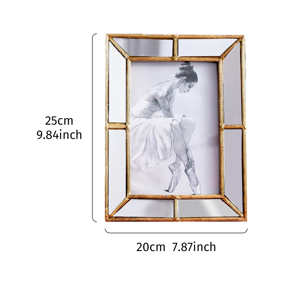 1PC, a photo frame with a simp - Bamboo Photo Frame avaliação e preço