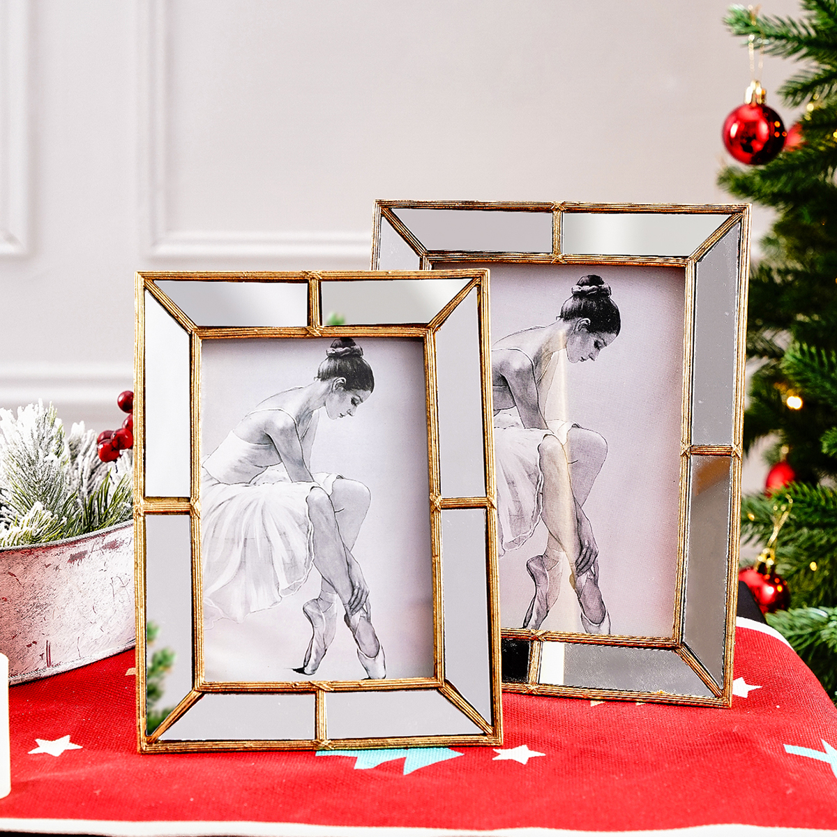 1PC, a photo frame with a simp - Bamboo Photo Frame avaliação e preço