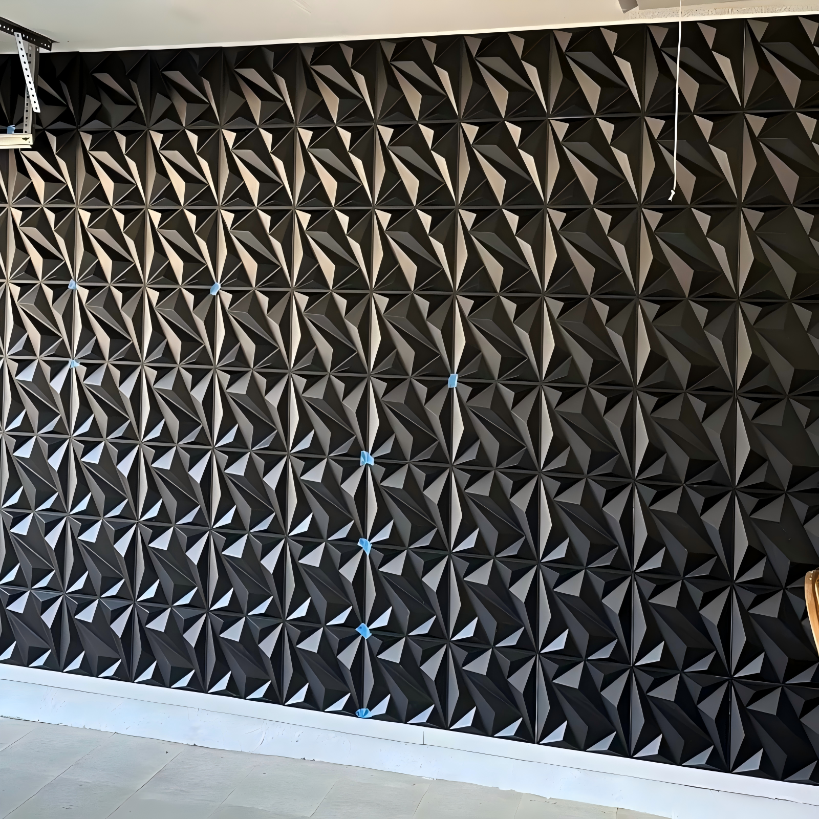 Living Room Wallpaper 3D Three - Home Decor Wall Molding avaliação e preço