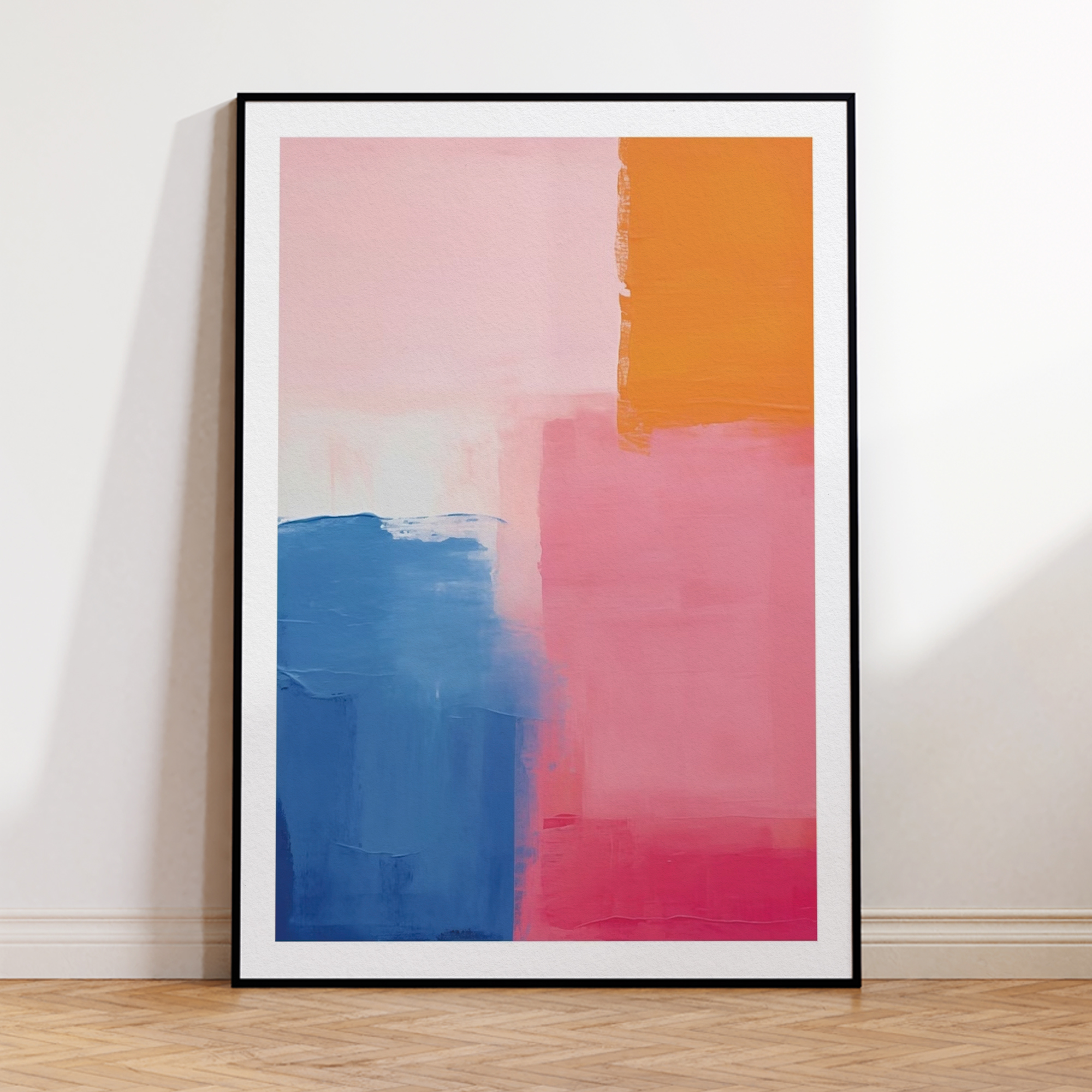 Abstract Draw Vibrant Energy W - Abstract Oil Painting avaliação e preço