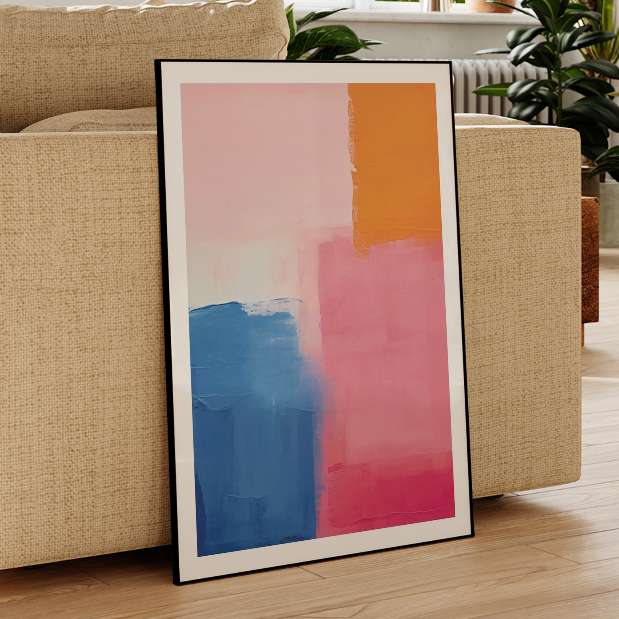 Abstract Draw Vibrant Energy W - Abstract Oil Painting avaliação e preço