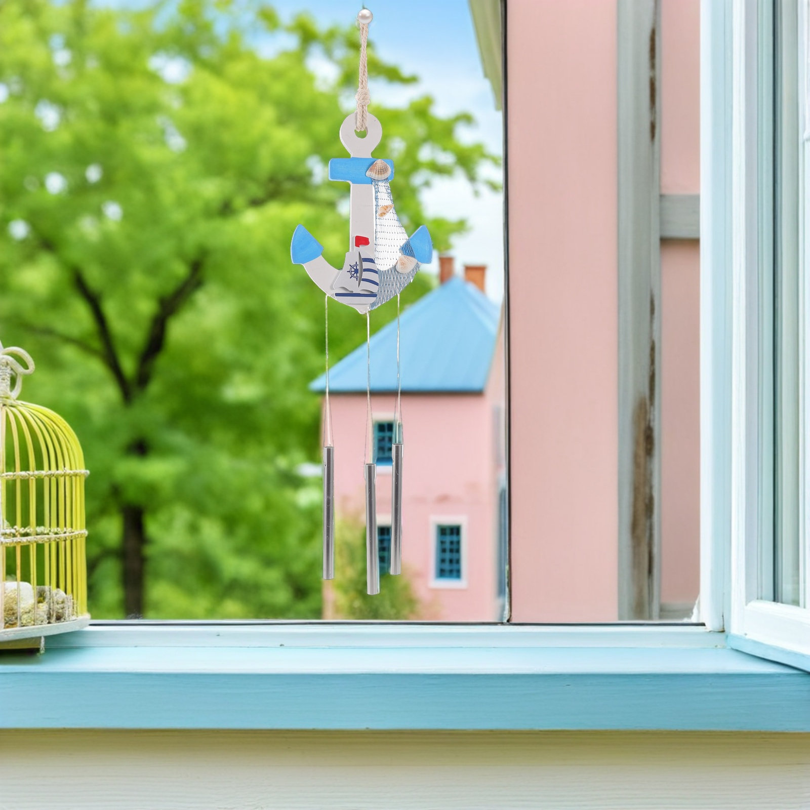 Wind Chime Decorative Hanging  - Boho Wind Chimes avaliação e preço