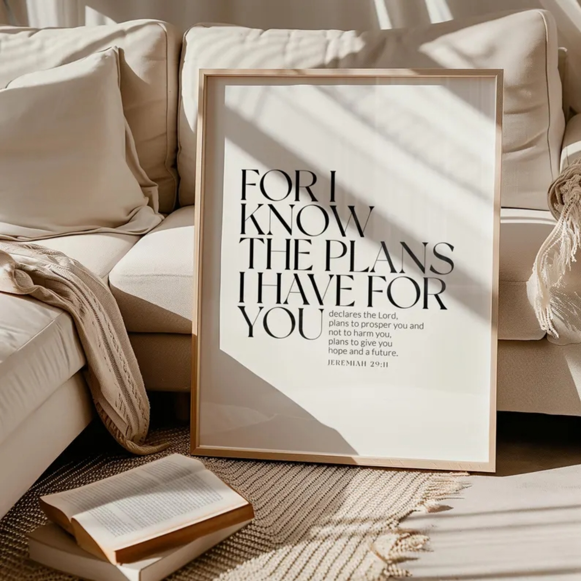 Bible Jeremiah 29:11Christian  - Home Decor Solution avaliação e preço