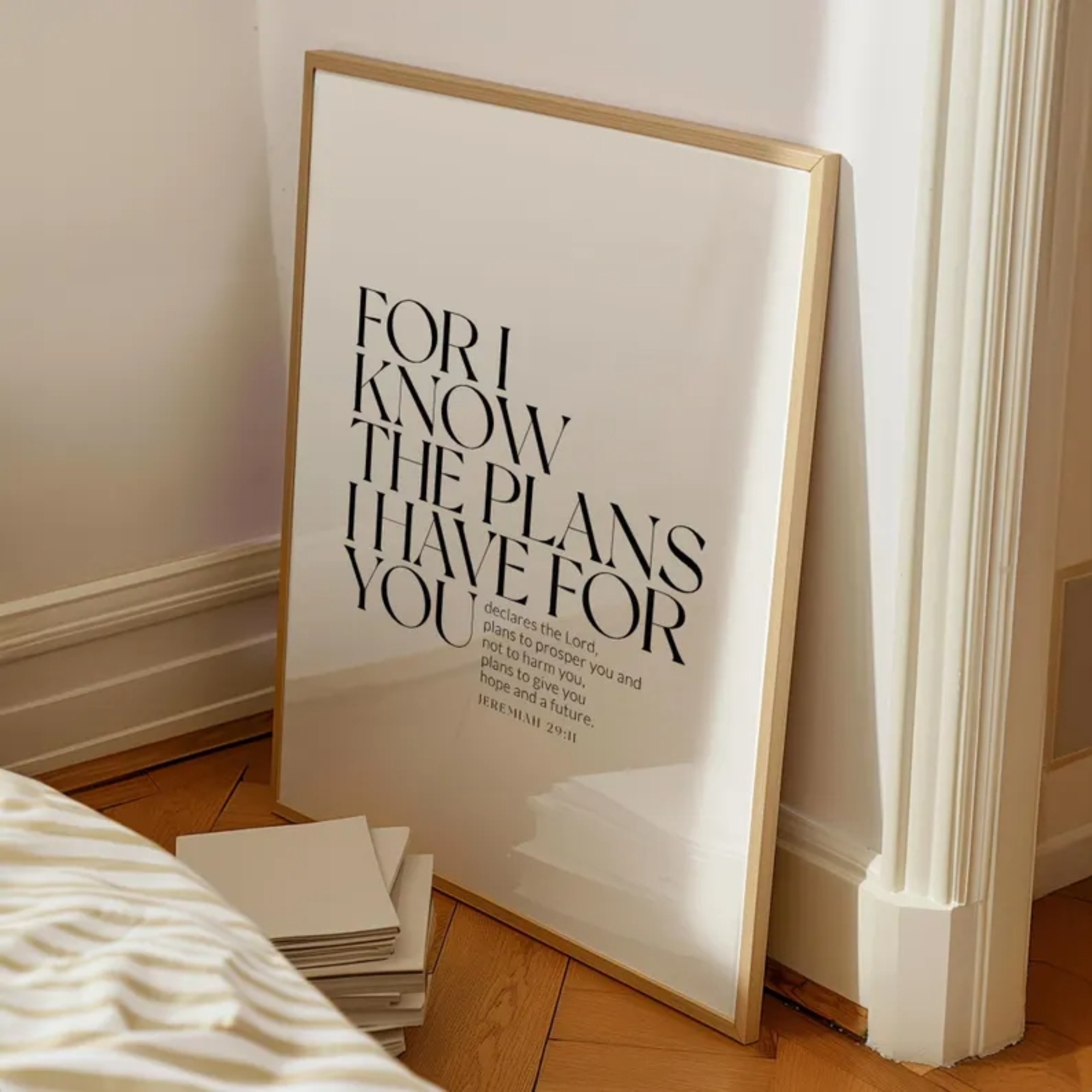 Bible Jeremiah 29:11Christian  - Home Decor Solution avaliação e preço