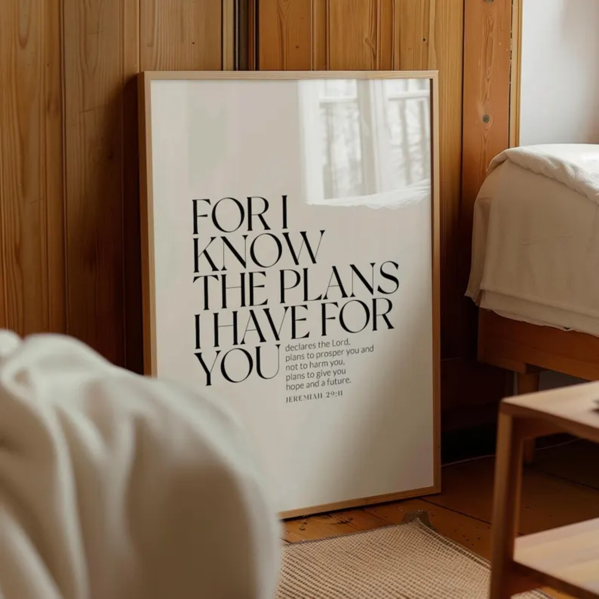 Bible Jeremiah 29:11Christian  - Home Decor Solution avaliação e preço