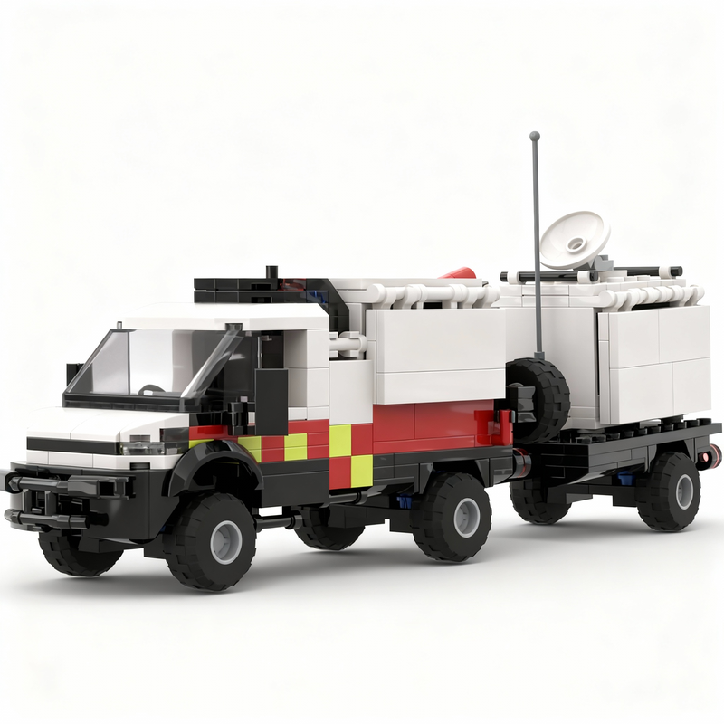 501PCS MOC Creative Model Cell - Home Decor On Wheels avaliação e preço