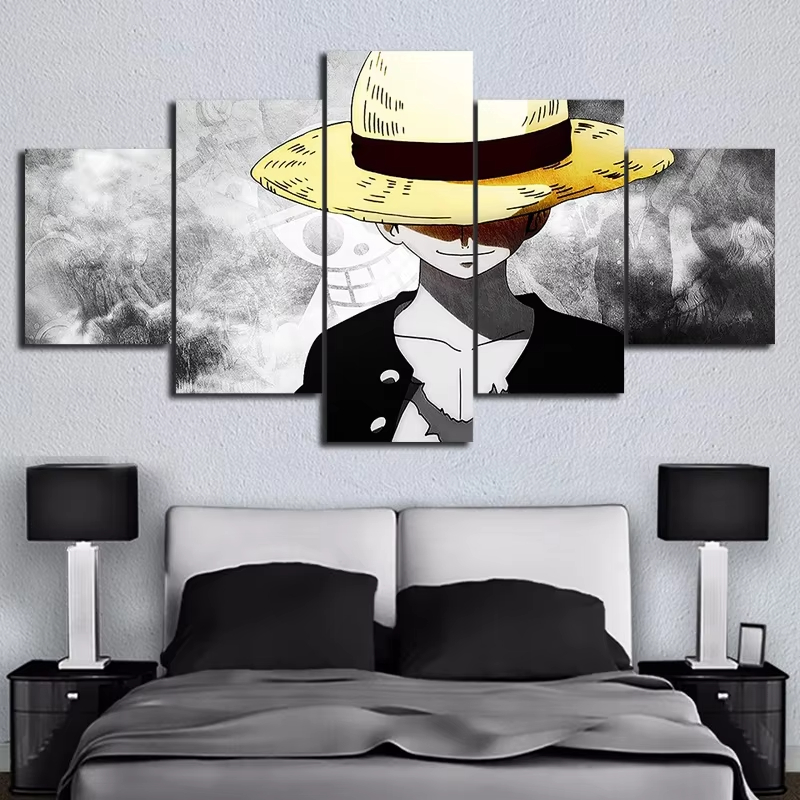 5 Piece HD Wall Art Anime Post - Home Decor Kit avaliação e preço