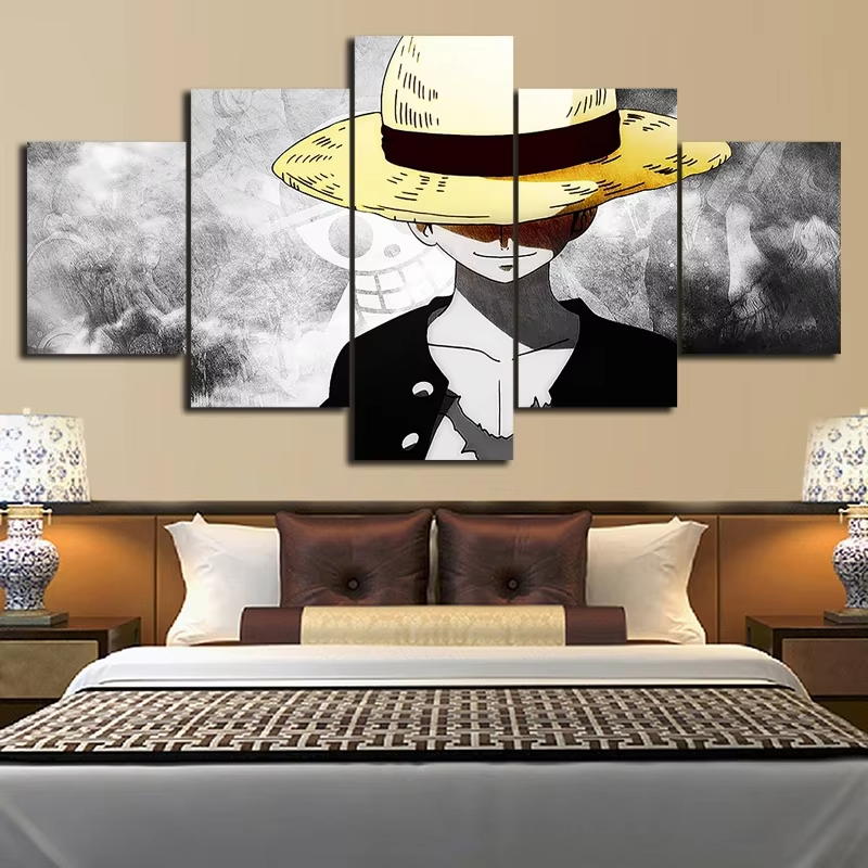 5 Piece HD Wall Art Anime Post - Home Decor Kit avaliação e preço