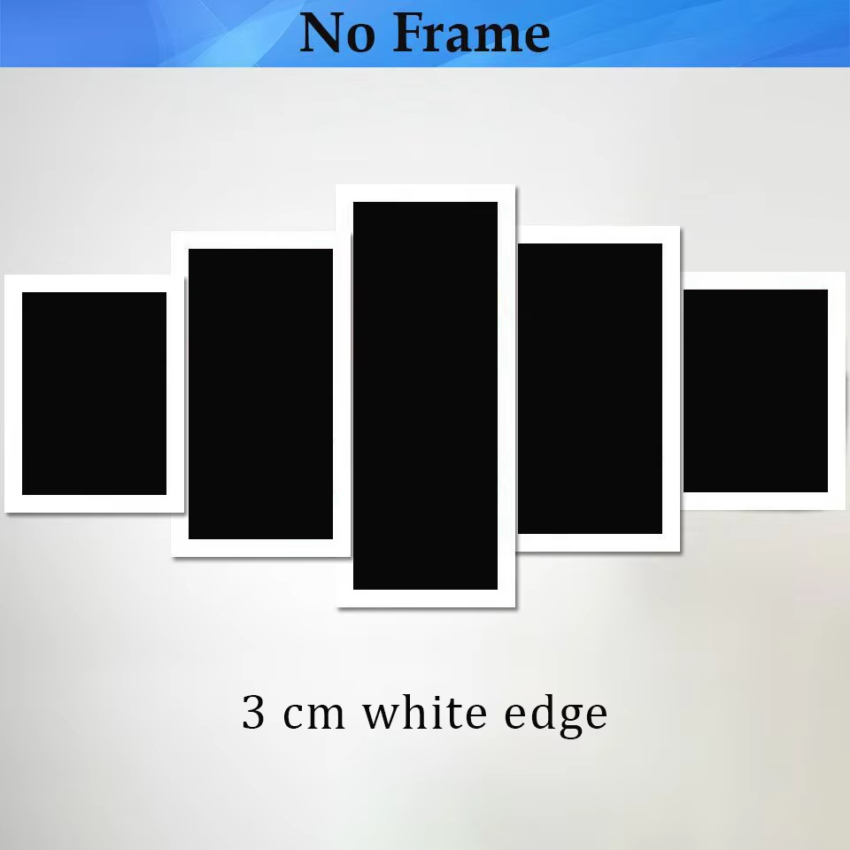 5 Piece HD Wall Art Anime Post - Home Decor Kit avaliação e preço